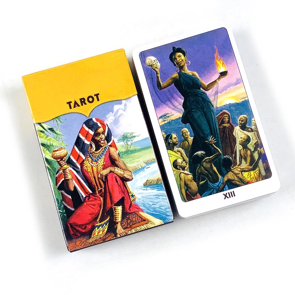 Tarot Cards A 78 Tarot Deck Of Show A Beautiful and Happy Life,Great For Beginners, Meditation Divination & Party Games