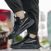 Men's Casual Shoes Breathable Sports Comfortable Running Men's Shoes PU Spring and Autumn New Small White Shoes