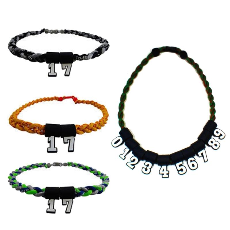 Braided Necklace Adjustable Sports Necklace Unique Charm Necklace Fashion Neck Jewelry Fabric Necklace for Man and Boys