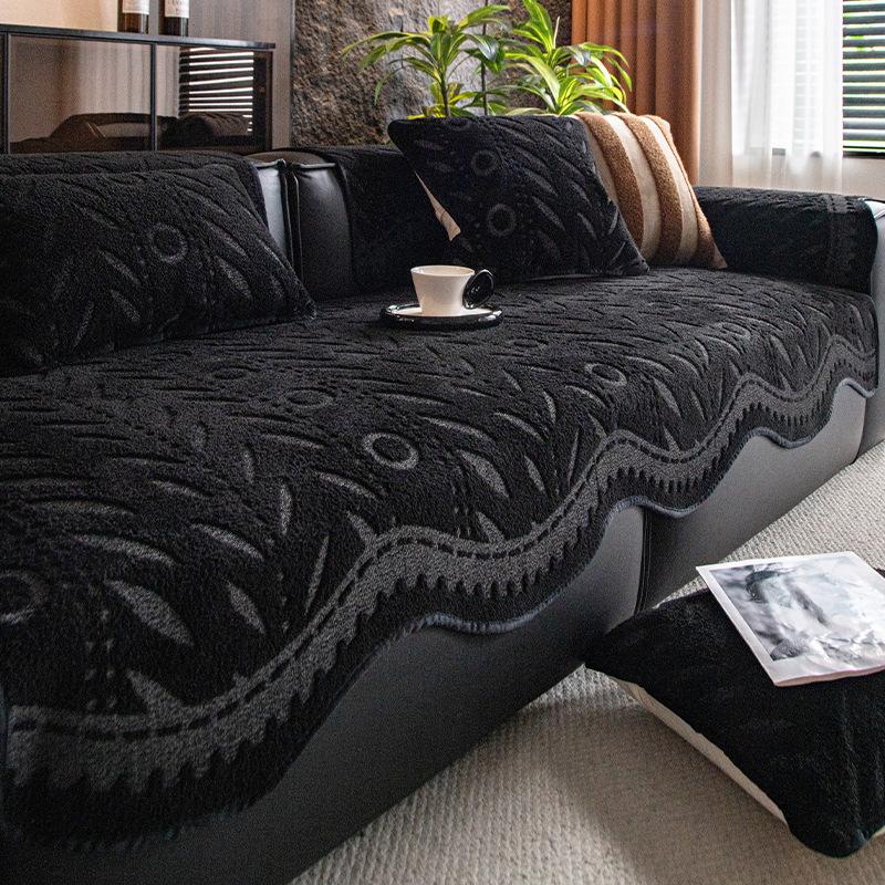 Protective Cover Sofa Mat Thickened Sofa Towel Short Plush Washable Wrinkle-Resistant And Multiple Specifications To Choose From