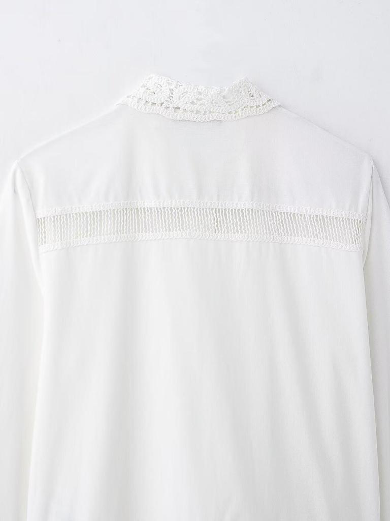 2025 Spring Women's European & American Style Long Sleeve Shirt and Pants Set