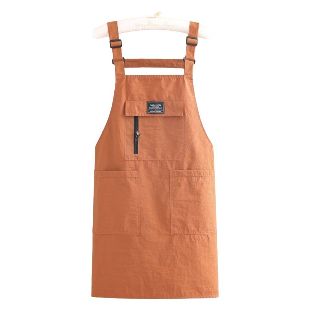 Adjustable Waterproof Apron Solid Color Chef Apron Modern Kitchen Apron  Baking