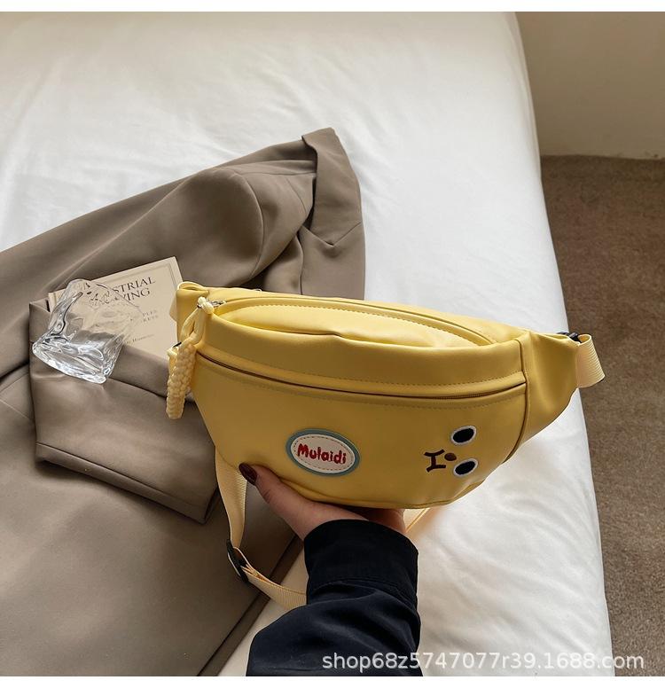 Niche Design Small Bag Women's 2025 New Casual Sports Chest Bag Versatile One-shoulder Crossbody Bag Women's Cycling Bag