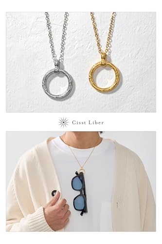 [Cisst liber] Ring Necklace, Hawaiian Jewelry for Men and Women, Sunglasses Holder, Eyeglasses Holder, Necklace, Ring, Hawaiian Sunglasses, Eyeglasses