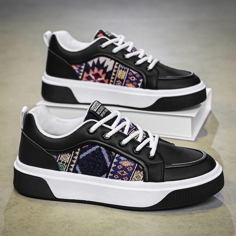 

HB26 popular spring men s shoes 2025 new casual trend board shoes fashion versatile Internet celebrity platform sports ins 44