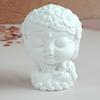 Silicone Cartoon Flower Girl Miniature Statue Sculpture Mold For DIY Craft Projects Resin Plasters Concrete Casting
