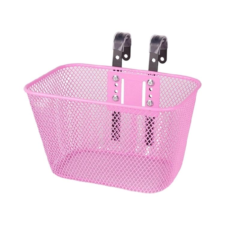 Detachable Childrens Bikes Front Handlebars Basket Metal Tricycle Basket Bicycles Basket Gift for Girl and Boy