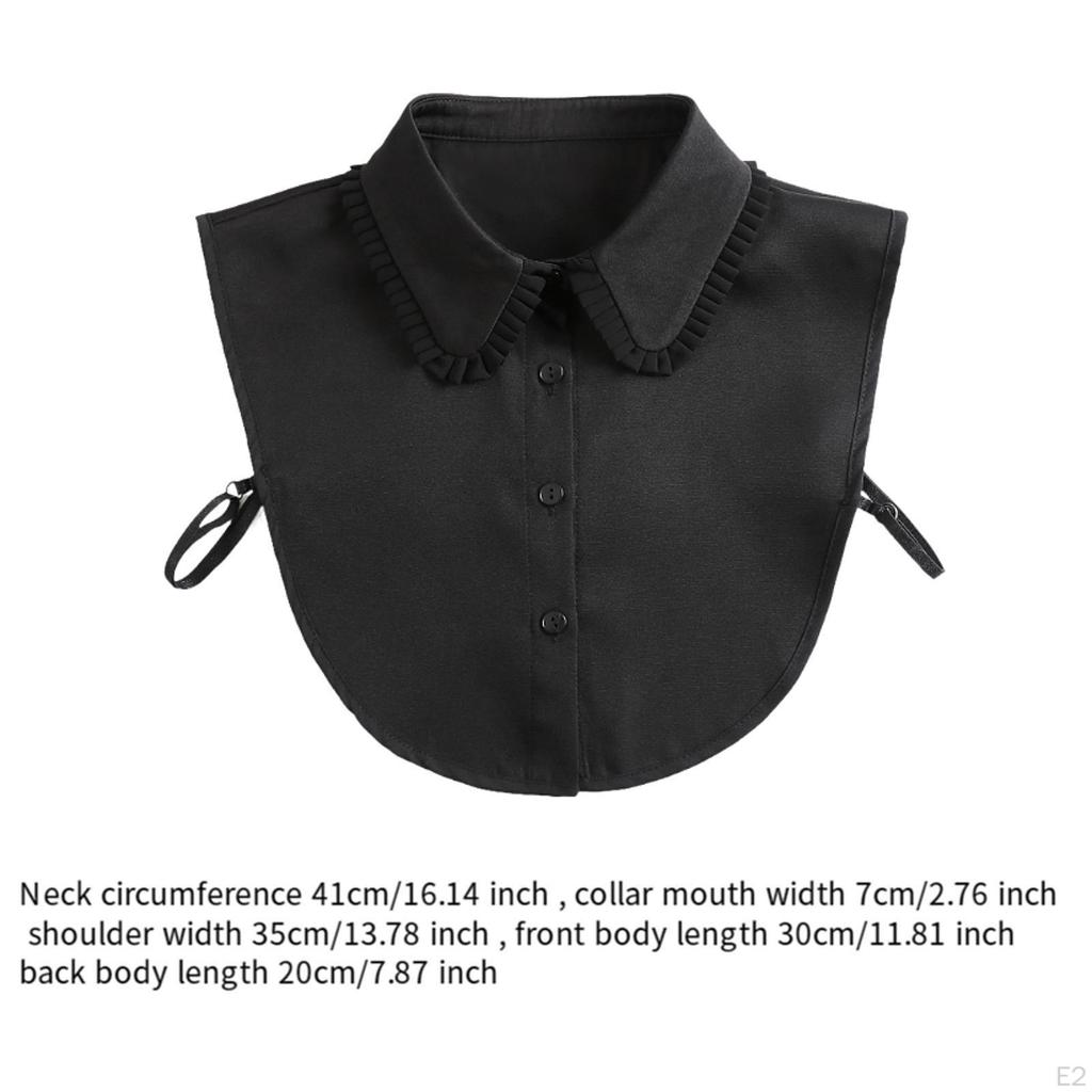 Fake Collar Accessories Clothing Adjustable Half Top Women Faux False