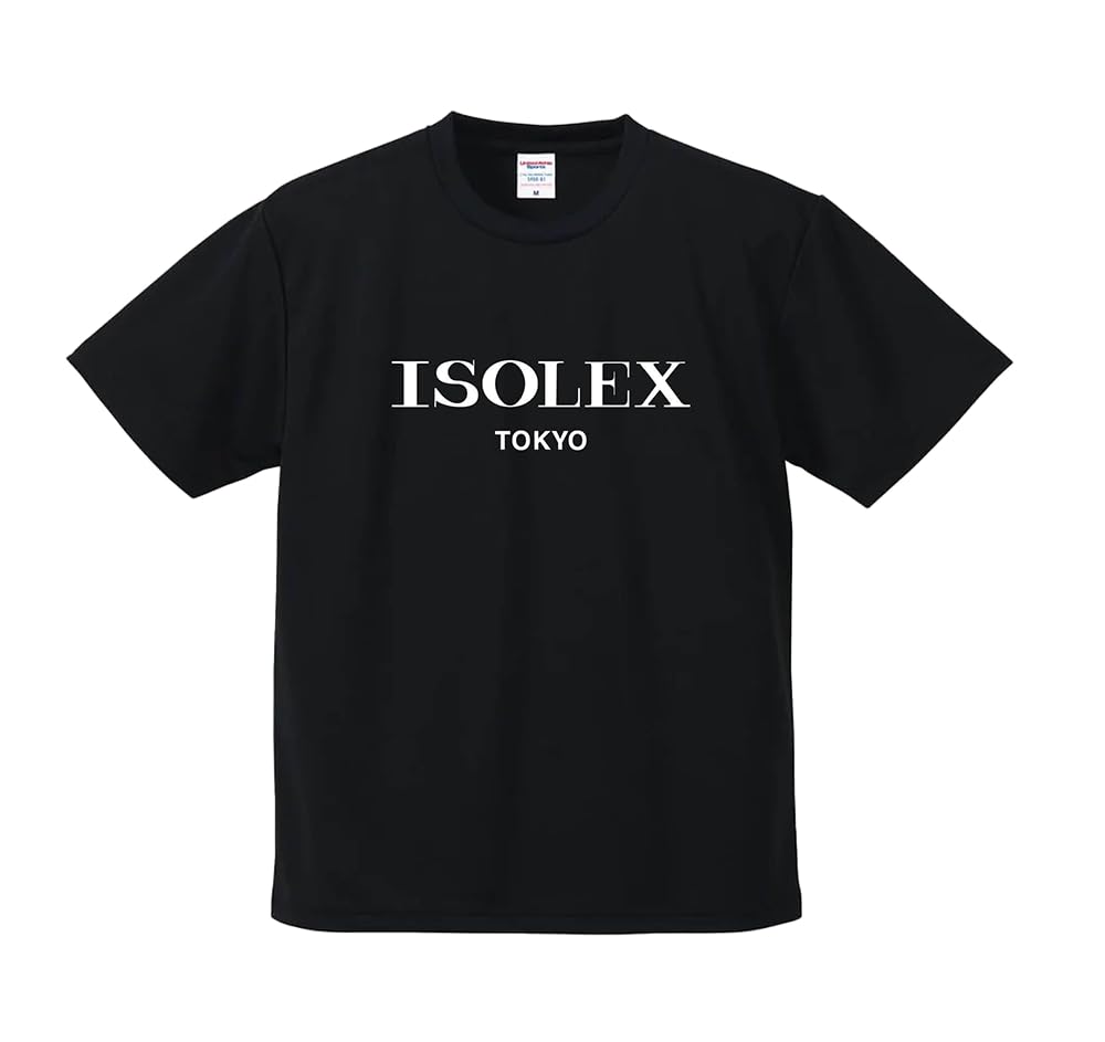 

Live ISOLEX Ore Double Functional High Performance Wear Training Wear Sportswear Recovery Wear C Type M [Regular Processing] T-shirt чорний