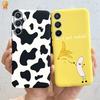 For Samsung Galaxy A24 A 24 4G Case Cute Shockproof Silicone Cartoon Back Cover For Samsung A24 SM-A246M A 24 Funda