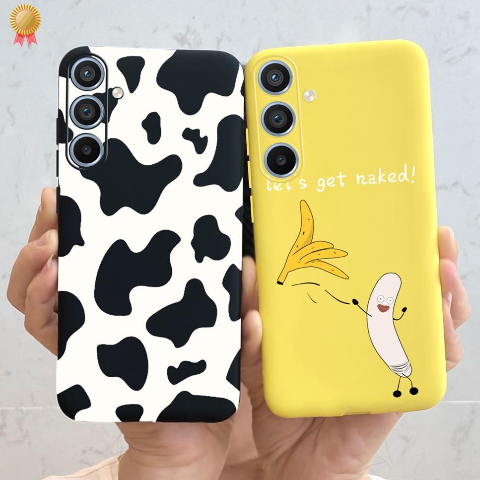 For Samsung Galaxy A24 A 24 4G Case Cute Shockproof Silicone Cartoon Back Cover For Samsung A24 SM-A246M A 24 Funda