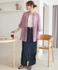 Sheer Band Collar Shirt Colors DCZ1041204A0001 Free Size Violet [Discoat] [Discoat] [Revival] (Web-Exclusive Available)
