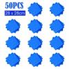 20/50/100PCS Microfiber Car Cleaning Towel Soft Drying Cloth Hemming Water Suction Automobile Home Washing Duster Towel