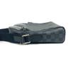 Louis Vuitton N41408 Damier Graphite Dayton PM Messenger Shoulder Bag Black
