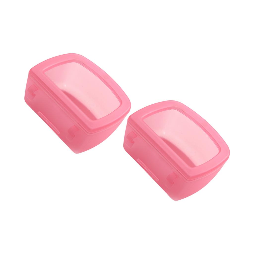 Spillproof Hanging Pet Water Bowl For Small Dog Secure Hook Design Plastic Water Feeder Easy To Clean Crate Waterer 2PCS