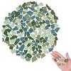 200 Pezzi Piastrelle Mosaico Piastrelle Ceramica Per Forniture Irregolari Pietra Smaltata Assortimento Artigianato Vetro Colorato Misto Paraspruzzi Pavimento Colore