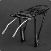 Folding Bike Rear Rack Foldable Adjustable High Capacity for Commuting, Travel