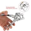 5mm Metall Ösen Stanzen Öse Ösenzange Kit Hebelzange Installationswerkzeuge Für Ledergürtel Handwerk Schuhe Taschen