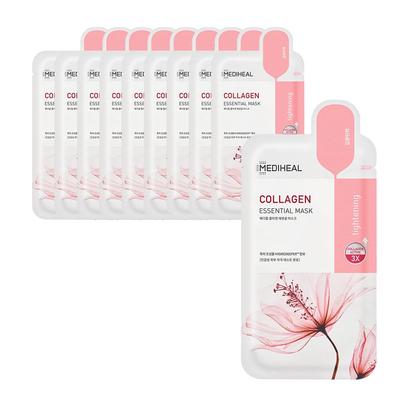 MEDIHEAL OFFIZIELL Essentielle Maske MEDIHEAL Essentielle Maske 10 Stück (10P) (Kollagen)