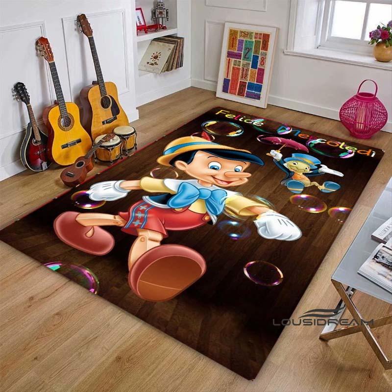 Cartoon Sofia die Erste Prinzessinnen-Muster Teppich - Raumdeko, Maschinenwaschbar und Weich, Perfekt für Schlafzimmer Spielmatte, Wohnzimmer