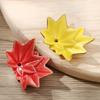 Creative Ceramic Cute Maple Incense Burner Plant Incense Holder Home Simple Agarwood Incense Stick  Table Decor