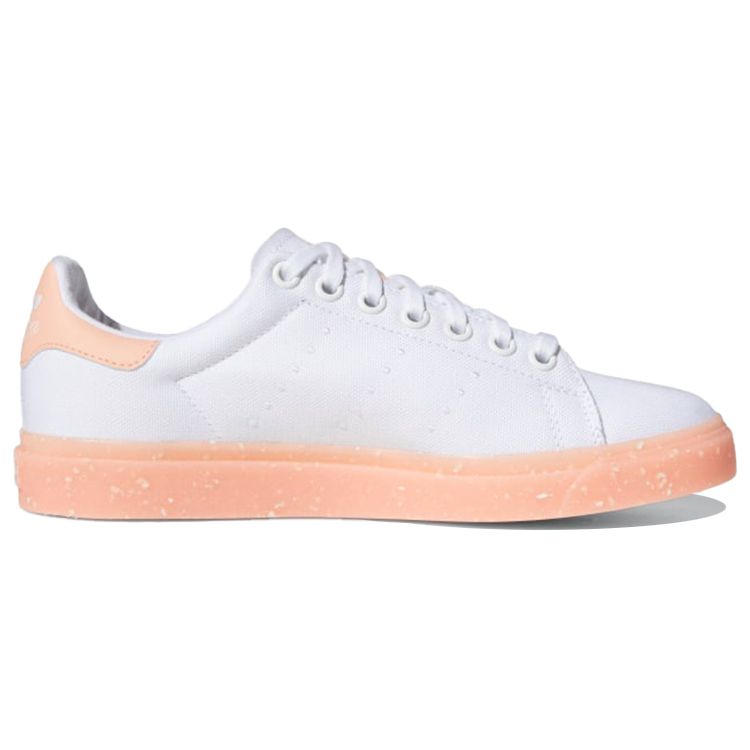 Adidas Originals Stan Smith Vulc Non-Slip Low-Top Skate Shoes Women Sneakers Pink White FX8684