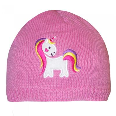 Girls Unicorn Winter Hat