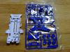 VZ Chassis A Parts Blue Mini 4WD White, Set