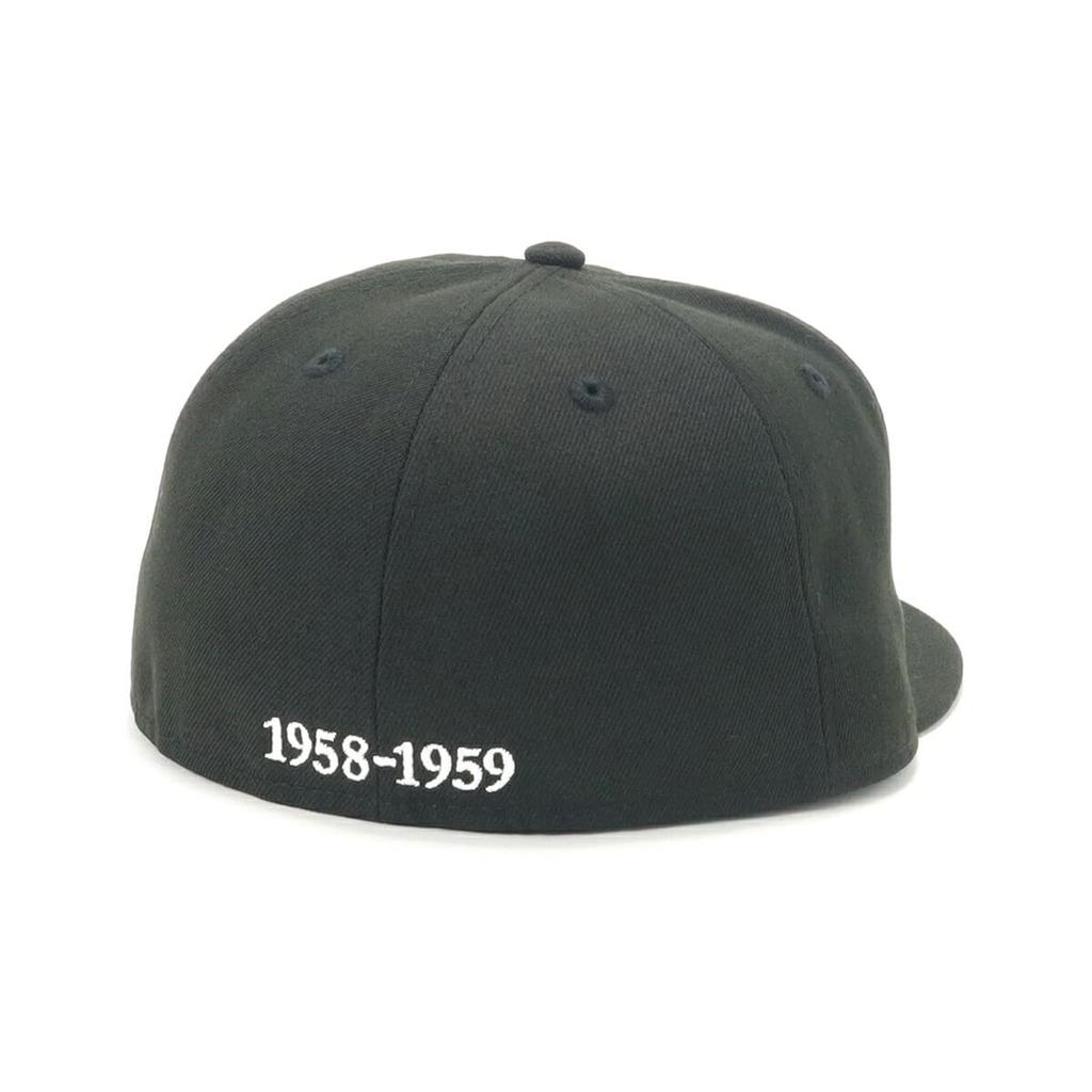 New Era Osaka Tigers 7 inch Japanese Professional Baseball NPB OSATIGCL Size 25J 3/4 Cap, Cap, 5950, BLACK,