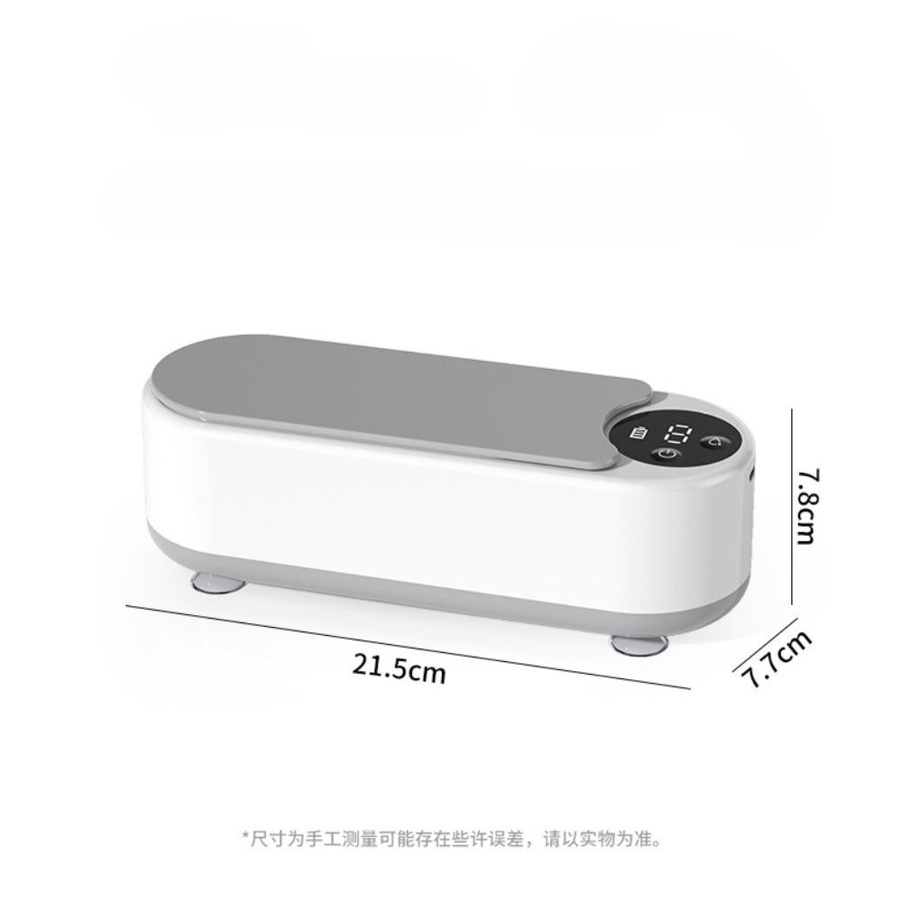 1pc High-Frequency Ultrasonic Glasses Cleaner Machine - Wireless Control, Multi-Purpose Cleaning for Eyewear and Accessories