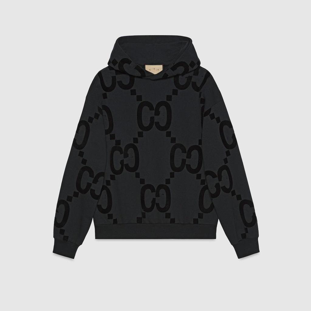 G Brand Unisex Flocking Logo Print Hoodie & Sweatpants Set - Autumn/Winter 25 Collection