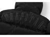 CrossTrapstar Men's Hooded Winter Jacket with Back Embroidery - American Street Loose Fit Hip Hop Style Cotton Coat