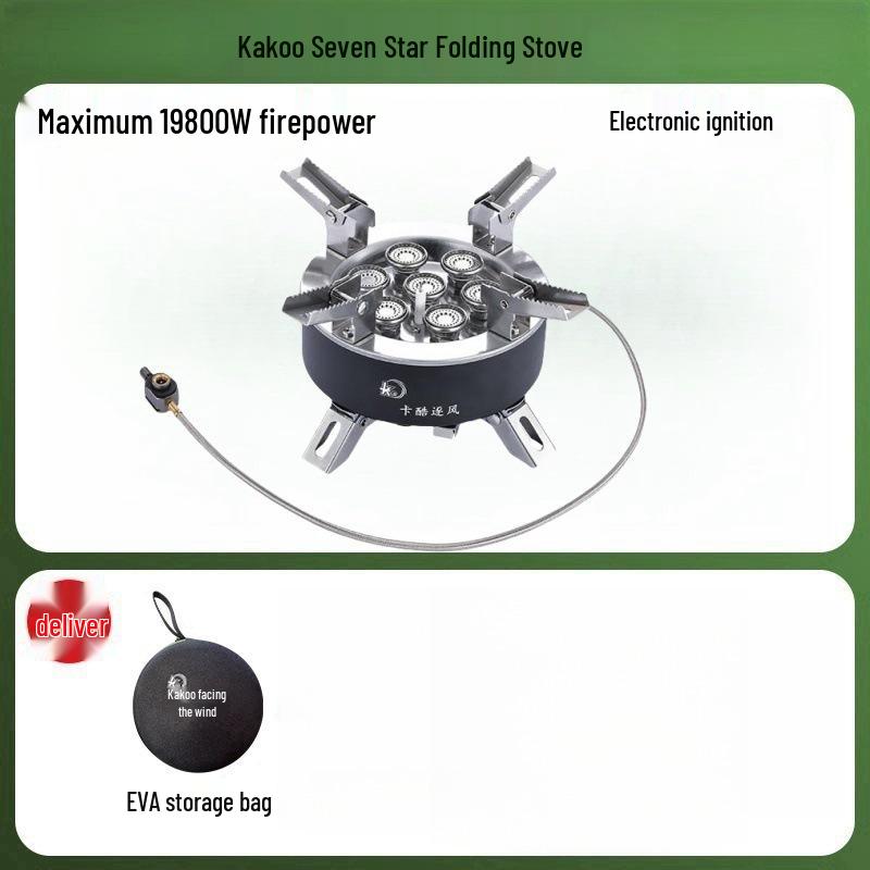 Cool Chase Outdoor Seven-Star Portable High Mountain Camping Stove
