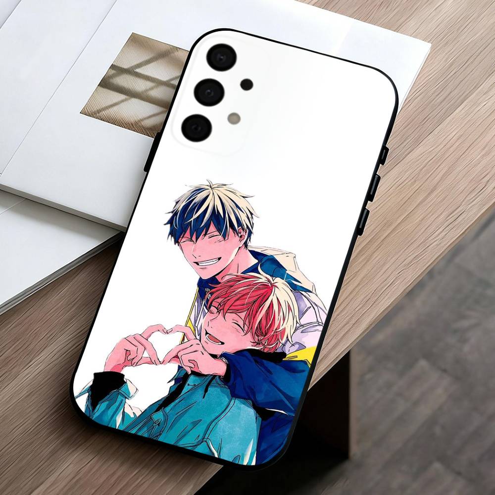 

G-Given BL Anime Ritsuka M-Mafuyu Sato phone Case For Samsung Galaxy A73,A72,A71,A70,A53,A52,A51,Others Soft Black Shell Samsung a11