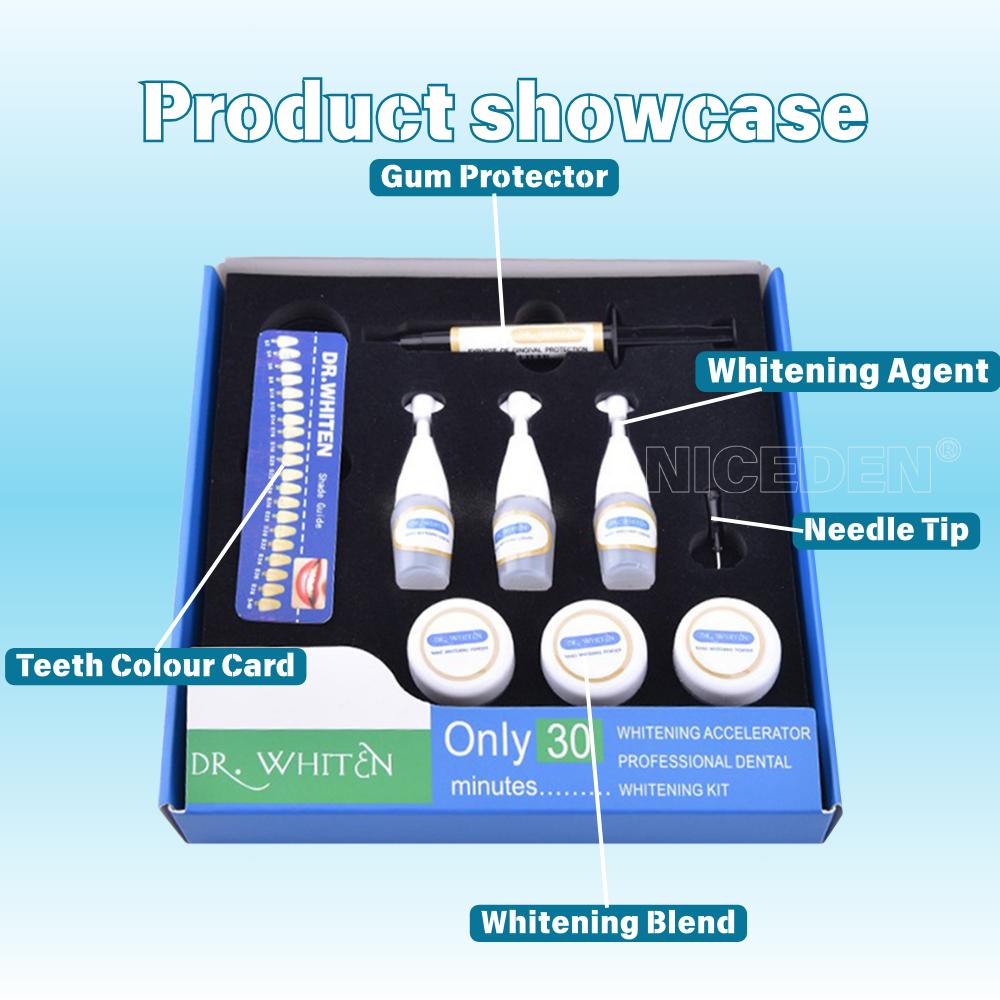 Dental Whitening Kit 35% Hydrogen Peroxyde Whiten Teeth Bleach Gel Oral Care Quickly Remove Tooth Stains Whitening Clean