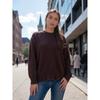 Fashion Wind Fall and Winter New round Neck Knitwear Loose Pullover Crew Neck Loose Sweater