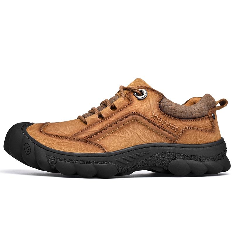 Мужские ботинки из коровьей кожи — фото 17