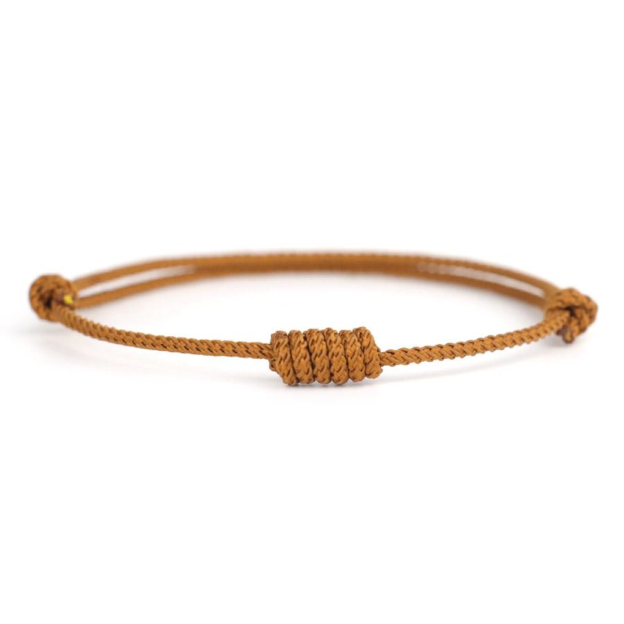 

Noter Handmade Braided Lucky String Bracelet Unisex Fortune Turning Knot Charm Braslet Selected Grade A Rope 5 Colors Options Adjustable темно-желтого