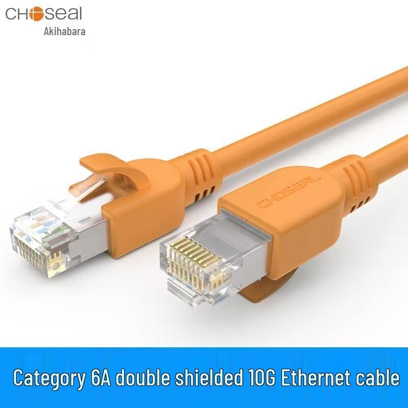 

Akihabara Cat6A Dual Shielded Network Cable