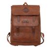 New Soft Leather Business Commuter Backpack Large Capacity Computer Schoolbag Versatile College Style Backpack