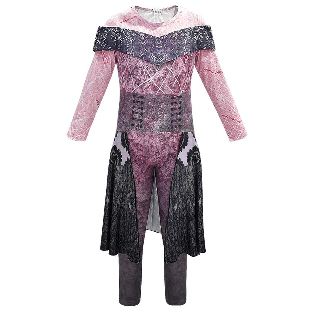 Stylish And Comfortable Descendants 3 Evil Audrey Kids Jumpsuit Fancy Dress Party Outfit 130cm