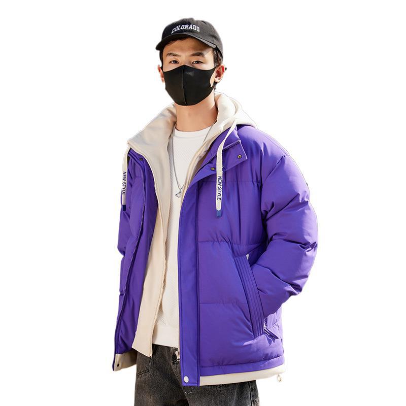 

Утепленная одежда, утепленная одежда, женские зимние утепленные куртки 2024 года, новые пары и студенты, поддельная куртка из двух частей 4XL