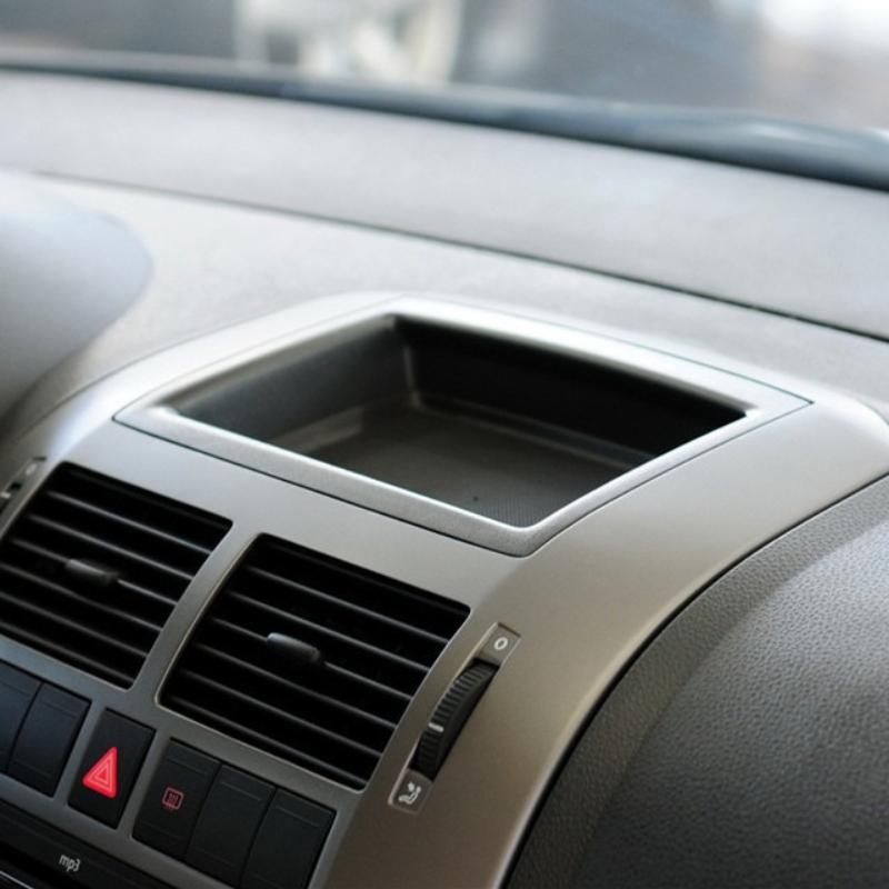 Car Dashboard Storage Tray Storage Box Central Control Organizer for Volkswagen VW POLO 2002-2010 6Q0857465A 6QD858719A