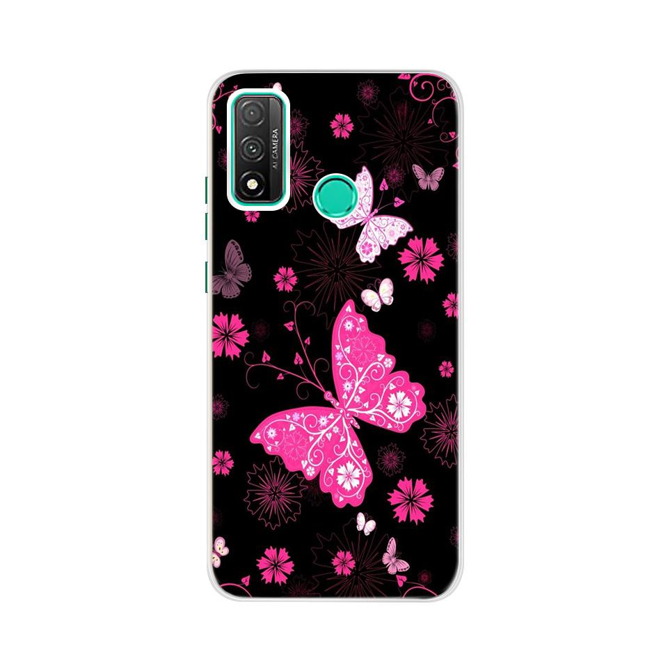 Phone Case For Huawei P smart 2020 Case TPU Silicon Soft Painted Coque Huawei Psmart 2020 POT-LX1A 6.21" Cover Bumper Cases capa