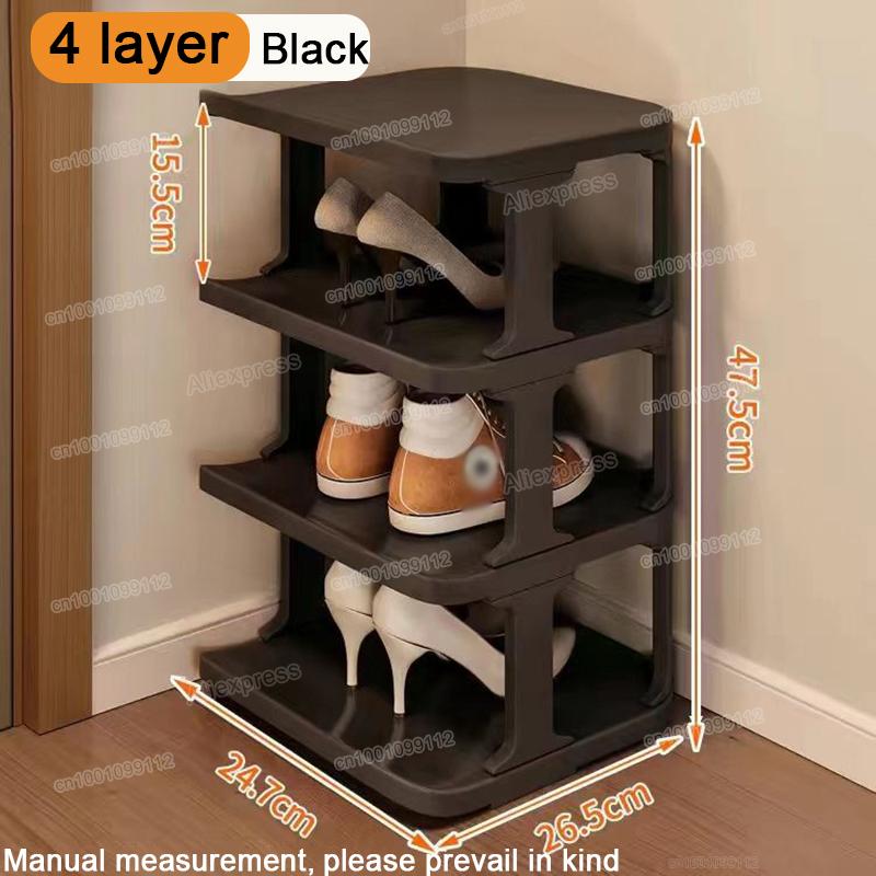 Multi-layer Shoes Storage Rack Minimalist Shoe Organizer for Home Dormitory Saving Space Wall Corner Shoe Cabinets
