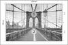 Photomural Brooklyn Bridge Smooth Vinyl 254x184