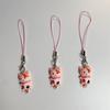Cute Cat Pendant Phone Chain Strap Lanyard Kitten Keychain Backpack Ornaments