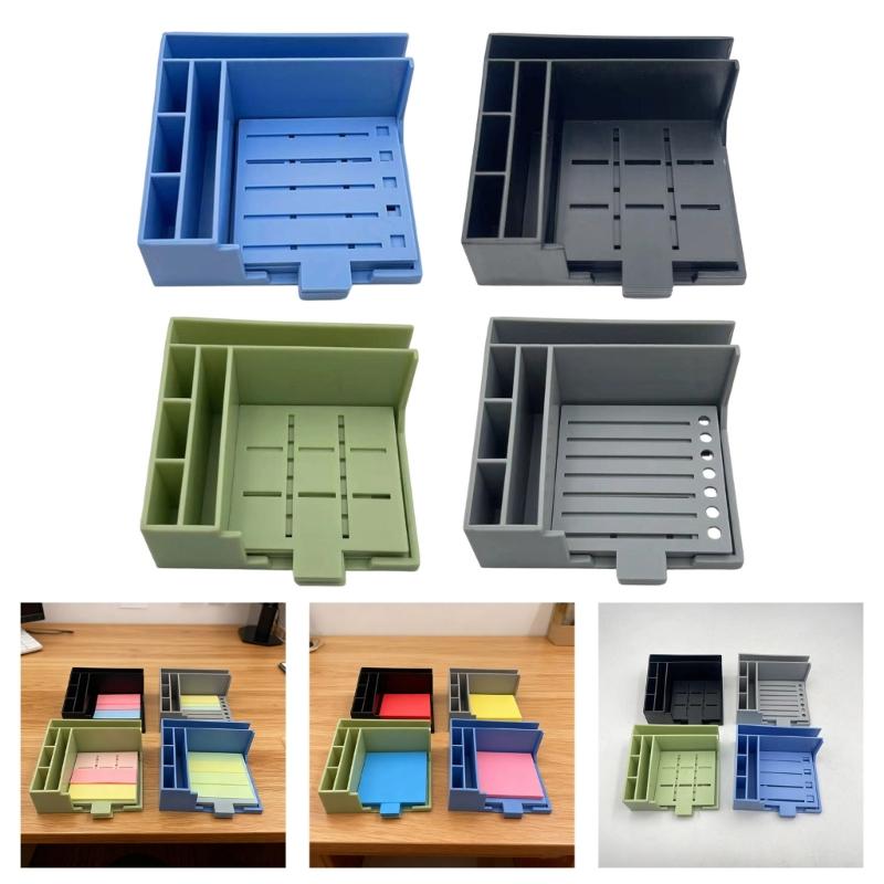 Portable Note Holder Box Efficient Space Management Home Office Use