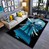 "Warrior Silhouette Fantasy Art" Suitable As a Non-slip Mat for the Living Room or Bedroom Sofa