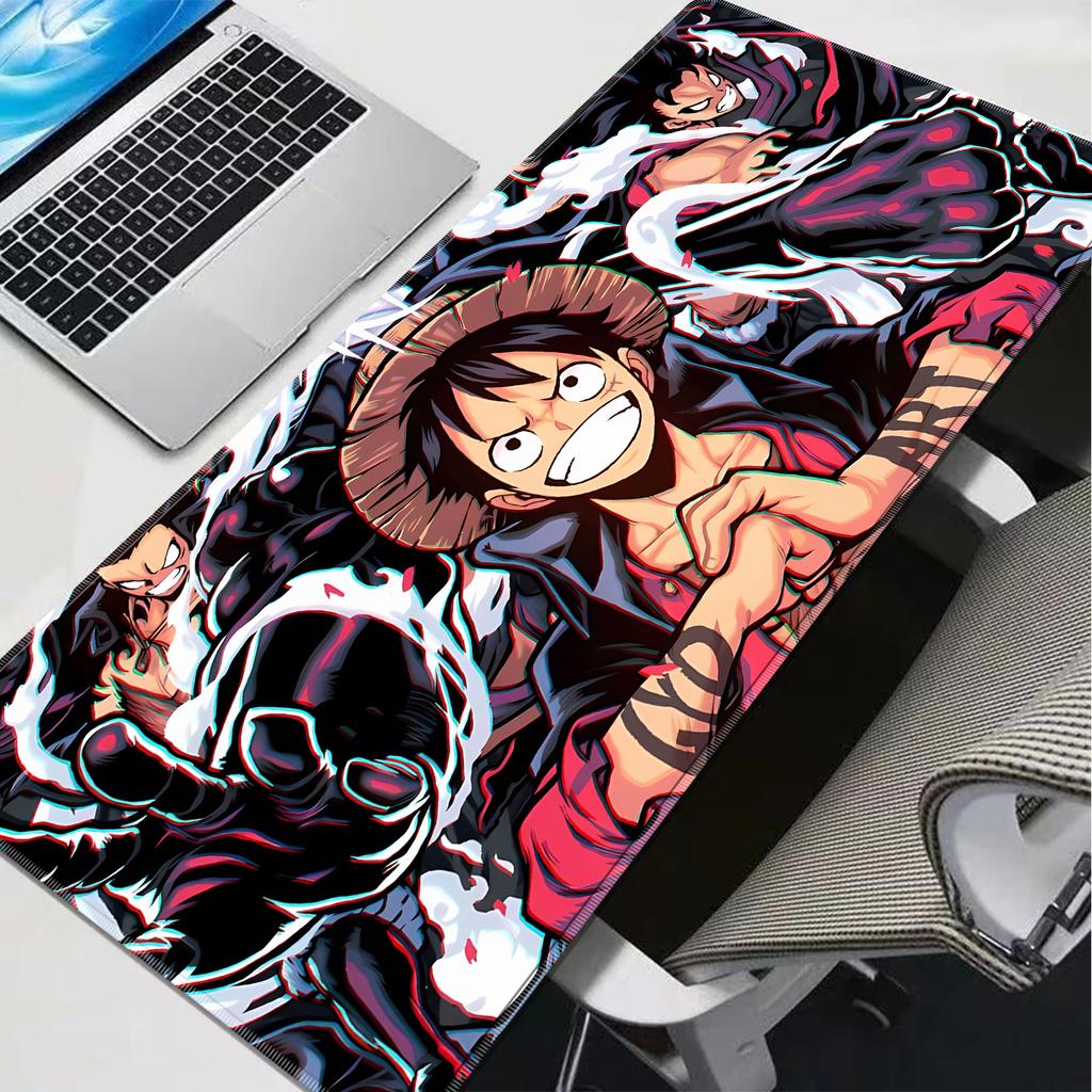 HD Mouse Pad Luffy Accessories Non Slip Rubber Mousepad Laptop PC Gamer Keyboard Pad One Piece Office Computer Gaming Mouse Mat